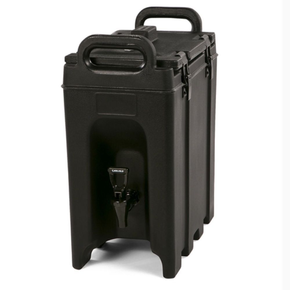 Carlisle LD250N03 - Cateraide™ LD Insulated Beverage Server 2.5 Gallon - Black